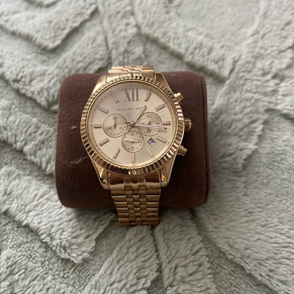 Michael Kors Gold Chronograph Watch
